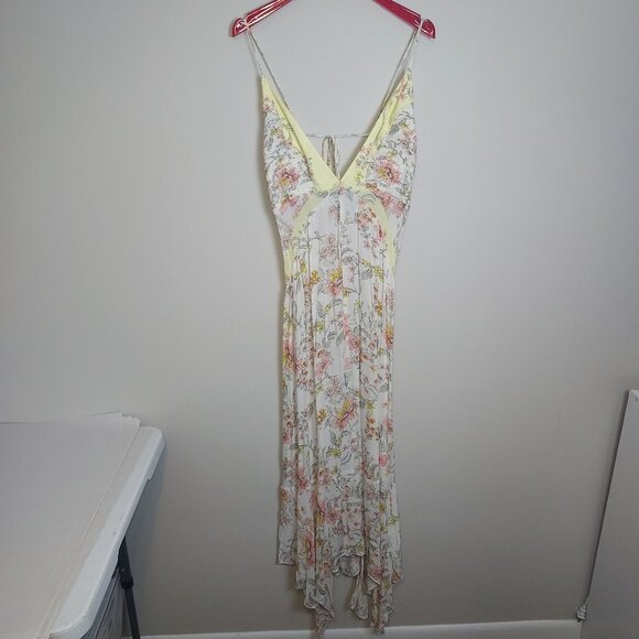 Nwt Free People " There she goes" printed slip dress. - Picture 3 of 8
